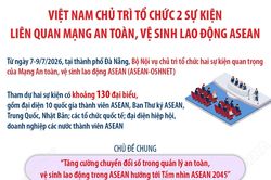 Việt Nam chủ tr&igrave; tổ chức 2 sự kiện li&ecirc;n quan Mạng An to&agrave;n, vệ sinh lao động ASEAN
