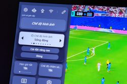 Thiết lập nhỏ gi&uacute;p xem World Cup rực rỡ, đ&atilde; mắt hơn tr&ecirc;n m&agrave;n h&igrave;nh TV