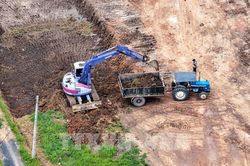 Làm rõ việc khai thác đất trái phép tại dự án cao tốc Thành phố Hồ Chí Minh - Mộc Bài