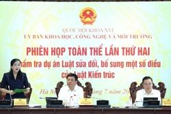 Phó Chủ tịch Quốc hội Nguyễn Hồng Diên: Sửa Luật Kiến trúc theo tư duy đột phá của Nghị quyết 66
