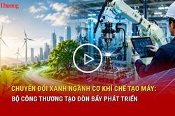 Chuyển đổi xanh ngành cơ khí chế tạo máy: Bộ Công Thương tạo đòn bẩy phát triển