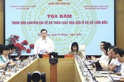 Đại biểu đề nghị hòa giải viên được hưởng đầy đủ chính sách hỗ trợ