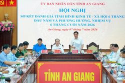 Tăng trưởng GRDP tỉnh An Giang đứng đầu đồng bằng sông Cửu Long, thứ 16 cả nước