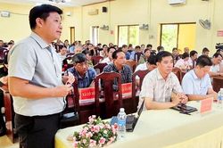 Lấy ý kiến Đồ án Quy hoạch chung đô thị mới xã Tri Tôn đến năm 2050