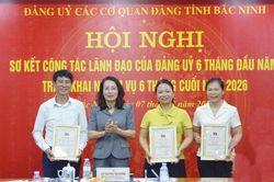 Đảng ủy Các cơ quan Đảng tỉnh Bắc Ninh: Tập trung thực hiện nhiệm vụ 6 tháng cuối năm