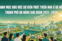 Danh mục khu vực dự kiến phát triển nhà ở xã hội thành phố Đà Nẵng giai đoạn 2021 - 2030