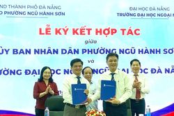 Phường Ngũ H&agrave;nh Sơn hợp t&aacute;c n&acirc;ng cao năng lực tiếng Anh cho học sinh tiểu học