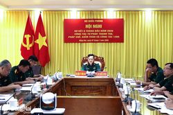 Bộ Quốc phòng sơ kết công tác tư pháp, thanh tra, pháp chế, kiểm toán và công tác 1389