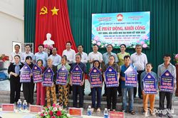 21 căn nhà đại đoàn kết được xây dựng, sửa chữa tại Tà Lài