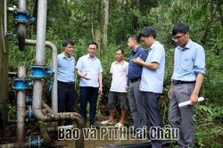 Ban Kinh tế - Ngân sách HĐND tỉnh khảo sát một số công trình cấp nước sinh hoạt
