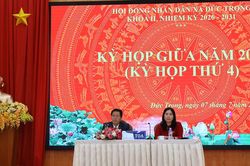 HĐND x&atilde; Đức Trọng tổ chức Kỳ họp giữa năm 2026