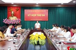 Kỳ họp thứ 4 của Ủy ban Kiểm tra Tỉnh ủy