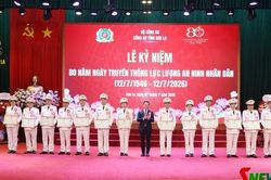 Công an Sơn La kỷ niệm 80 năm Ngày truyền thống lực lượng An ninh nhân dân