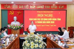 Khối Đảng triển khai đồng bộ, quyết liệt và hiệu quả các giải pháp