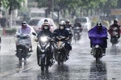 Thời tiết 7/7: Hà Nội nhiều mây, có mưa rải rác