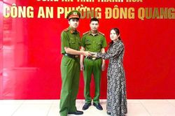 Từ chiếc túi xách bỏ quên đến lá thư cảm ơn đong đầy xúc động gửi Công an Thanh Hóa