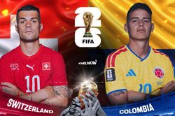 Lịch World Cup 2026 ngày 8/7: Colombia đối đầu Thụy Sĩ