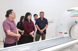 Bộ trưởng Y tế kiểm tra BV Việt Đức tại Ninh Bình trước ngày khai trương
