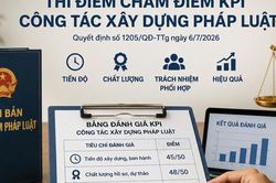 Lần đầu tiên, công tác xây dựng pháp luật được chấm điểm bằng KPI