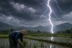 Người đàn ông 31 tuổi bị sét đánh tử vong khi đang làm ruộng ở Lào Cai