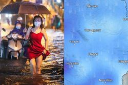 Dự b&aacute;o H&agrave; Nội c&oacute; mưa d&ocirc;ng từ chiều tối 8/7, sẽ mưa tới h&ocirc;m n&agrave;o?