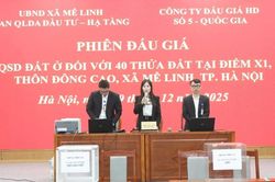Đề xuất tăng mức đặt cọc đấu giá đất thấp nhất là 20%