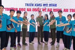 'Trường học Ba nhất an ninh, an to&agrave;n' - kiến tạo m&ocirc;i trường học đường an to&agrave;n