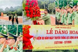 Lực lượng An ninh C&ocirc;ng an Thủ đ&ocirc; ph&aacute;t huy truyền thống, giữ vững kỷ cương