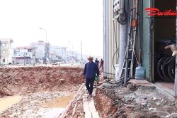 Nhà thầu phản hồi sau phản ánh của Báo Đại đoàn kết về việc thi công mở rộng Quốc lộ 6