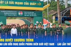 Tổng duyệt Chương trình giao lưu hữu nghị quốc phòng biên giới Việt Nam – Lào lần thứ 3