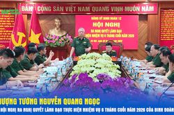 Thượng tướng Nguyễn Quang Ngọc dự Hội nghị ra nghị quyết lãnh đạo thực hiện nhiệm vụ 6 tháng cuối năm 2026 của Binh đoàn 12