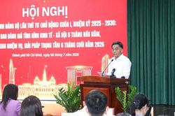 TPHCM tăng tốc để đạt mục tiêu tăng trưởng hai con số