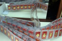 Chiều 8-7, gi&aacute; v&agrave;ng giảm th&ecirc;m 1 triệu đồng/lượng