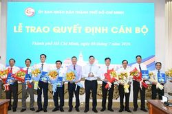 TPHCM trao quyết định điều động, bổ nhiệm nhiều cán bộ