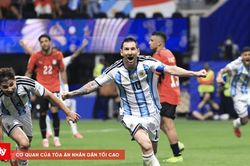 Messi kéo Argentina khỏi mép vực