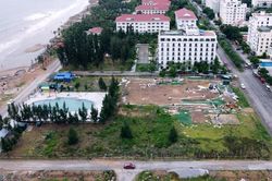 Hiện trạng khu du lịch ven biển Hải Tiến vừa bị Thanh tra chỉ rõ loạt vi phạm gây sốc