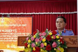 VKSND th&agrave;nh phố Cần Thơ thống nhất nhận thức xử l&yacute; &aacute;n li&ecirc;n quan vũ kh&iacute; qu&acirc;n dụng