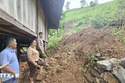 Mưa lớn gây sạt lở nghiêm trọng nhiều nơi tại Lai Châu