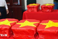 Điện Biên: Bàn giao 766 mẫu hài cốt liệt sỹ phục vụ giám định ADN