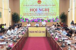 Lãnh đạo Cần Thơ lắng nghe khó khăn của doanh nghiệp