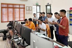 Trạm biến áp 220kV Tuyên Quang được nâng công suất lên 500MVA giúp tăng cường đảm bảo điện cho miền Bắc