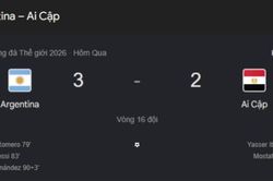 Lionel Messi tỏa sáng, Argentina lội ngược dòng trước Ai Cập để vào tứ kết World Cup 2026