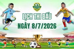 Lịch thi đấu ngày 8/7: Chờ những tấm vé vào chung kết