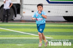 BVĐK Tr&iacute; Đức Th&agrave;nh 2 v&agrave; phường Hạc Th&agrave;nh thẳng tiến chung kết U10