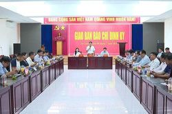 An Giang giao ban b&aacute;o ch&iacute; định kỳ th&aacute;ng 7