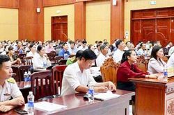 Hơn 200 cán bộ, đảng viên và nhân dân xã Kiên Lương dự hội nghị tuyên truyền biển, đảo