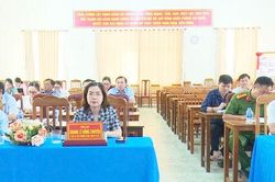 Xã Nhơn Mỹ sơ kết công tác bảo vệ nền tảng tư tưởng của Đảng 6 tháng đầu năm