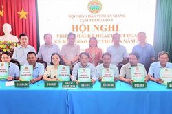 Cụm Thi đua số 2 Hội N&ocirc;ng d&acirc;n tỉnh An Giang k&yacute; kết giao ước thi đua năm 2026