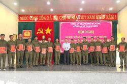 Thăng Điền kiện toàn 12 Tổ an ninh trật tự cơ sở