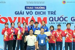 Võ sĩ Đà Nẵng giành 4 Huy chương Vàng tại Giải Vovinam vô địch trẻ quốc gia